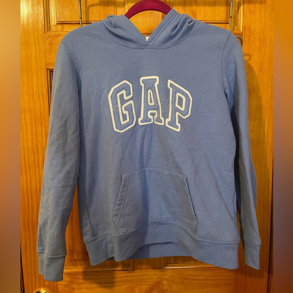 Baby Blue GAP Pullover Hoodie